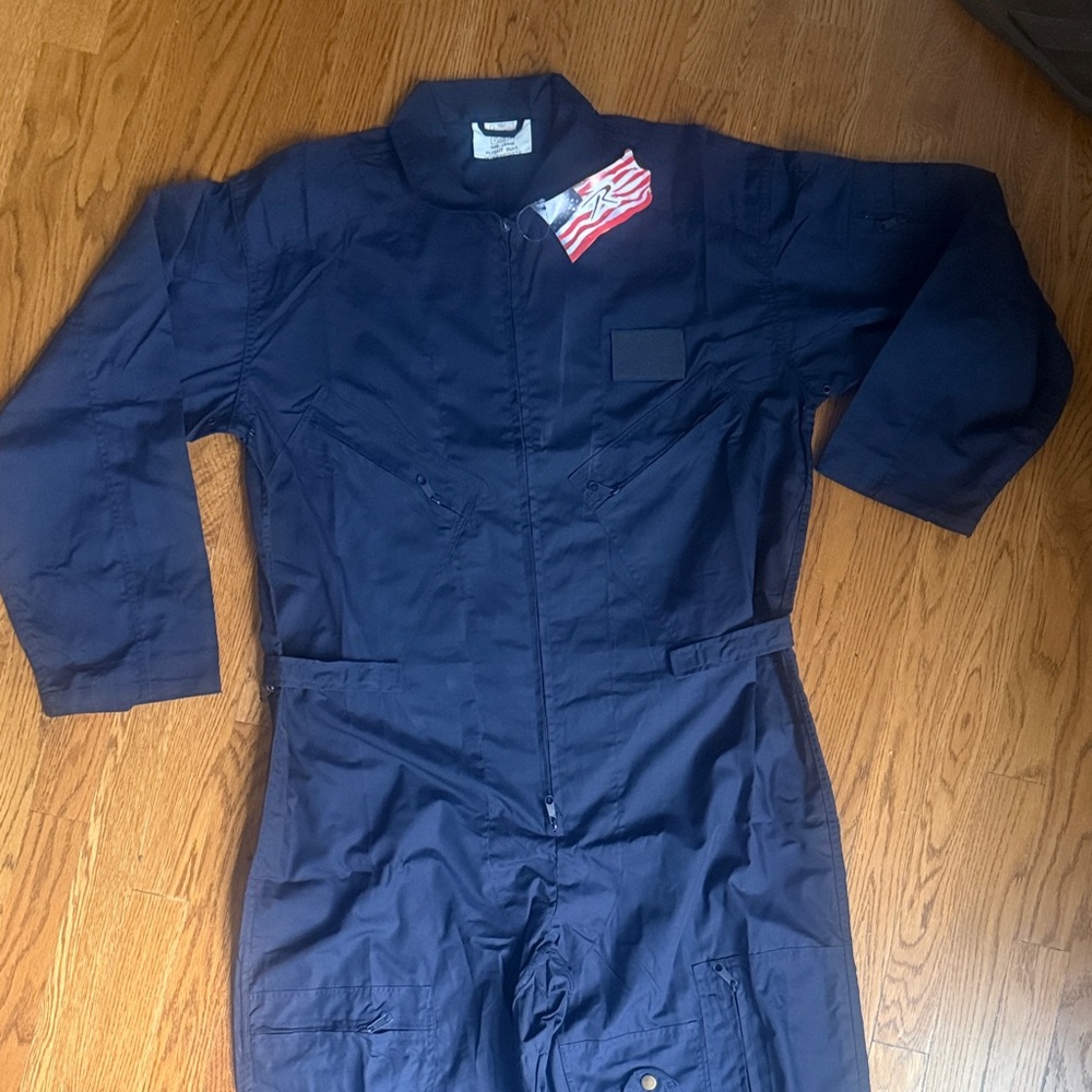 Rothco Navy Military-Style Flight Suit - Sz Large